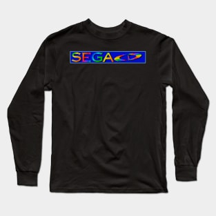 SEGA CD Boot Screen Logo II Long Sleeve T-Shirt